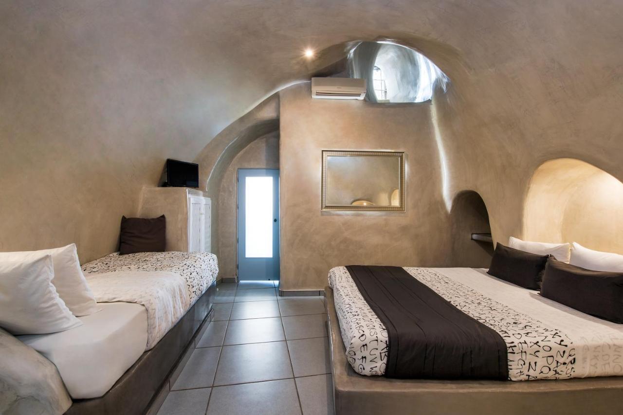 Katerina'S Castle - Caldera Cave Hotel Имеровигли Экстерьер фото