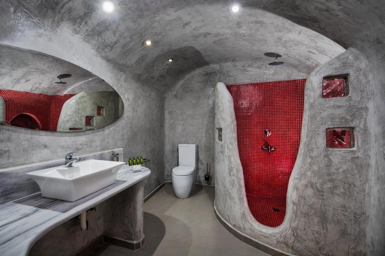 Katerina'S Castle - Caldera Cave Hotel Имеровигли Экстерьер фото
